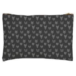 Animals Of The Night Forest Zipped Pouch