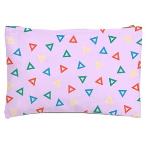 Rainbow Triangles Zipped Pouch