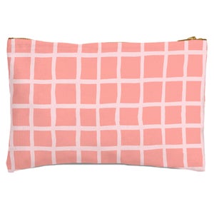 Cross Check Zipped Pouch