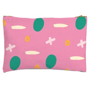 Noughts And Crosses Zipped Pouch