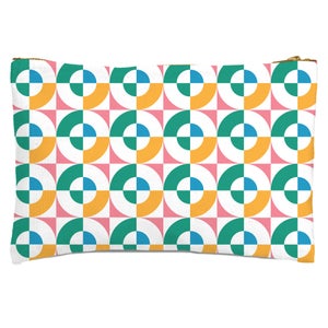 Colourful Circles Zipped Pouch