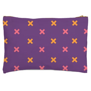 X Marks The Spot Zipped Pouch