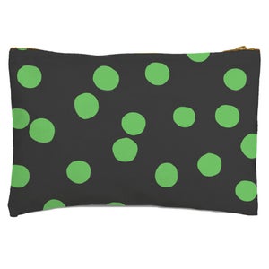 Large Polka Dots Zipped Pouch