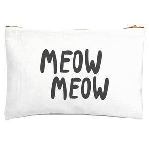 Meow Meow Zipped Pouch