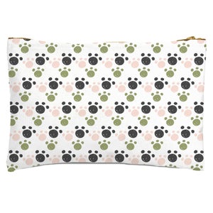 Paw Pattern Zipped Pouch