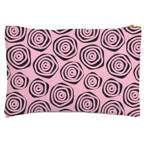 Abstract Roses Zipped Pouch