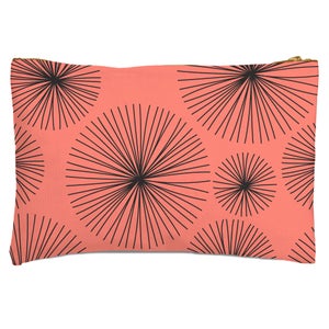 Abstarct Blood Lilly Zipped Pouch