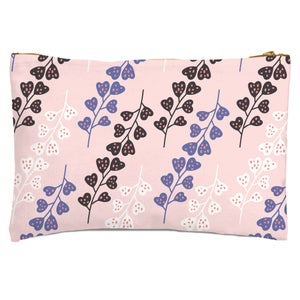 Pressed Flowes Zipped Pouch