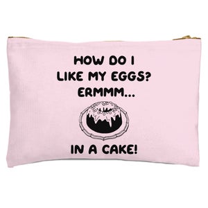 How Do I Like My Eggs? Zipped Pouch