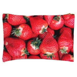 Strawberries Zipped Pouch