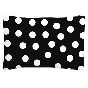 Inverted Polka Dots Zipped Pouch
