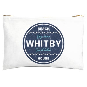 Whitby Beach Badge Zipped Pouch