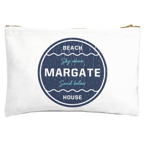 Margate Beach Badge Zipped Pouch