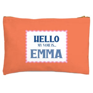 Hello, My Name Is Emma Zipped Pouch