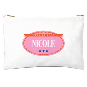 The Call Me Nicole Zipped Pouch