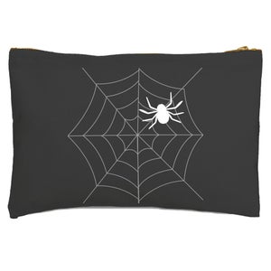 Spider Web Large Zipped Pouch