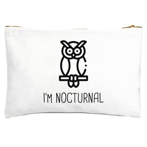 I'm Nocturnal Zipped Pouch