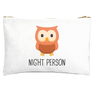 Night Person Zipped Pouch