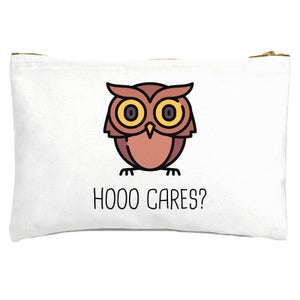 Hoo Cares? Zipped Pouch