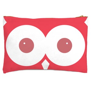 Red Owl Zipped Pouch