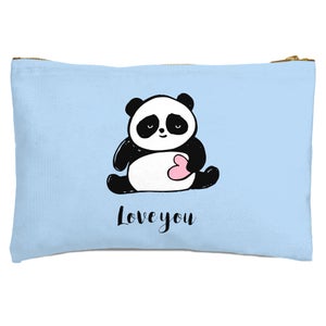 Panda Love Zipped Pouch