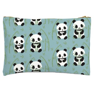 Panda Couple Zipped Pouch
