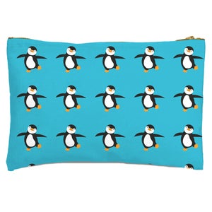 Dancing Penguin Zipped Pouch