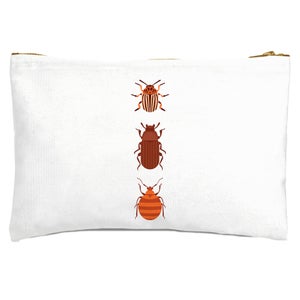 Beetles Zipped Pouch