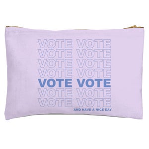 Vote And Have A Nice Day Zipped Pouch