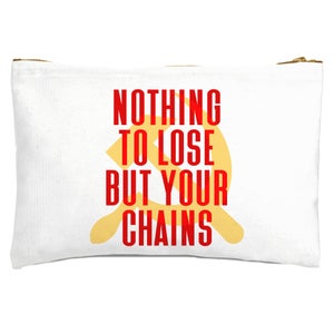 Nothing To Lose But Your Chains Zipped Pouch
