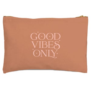 Good Vibes Only Zipped Pouch