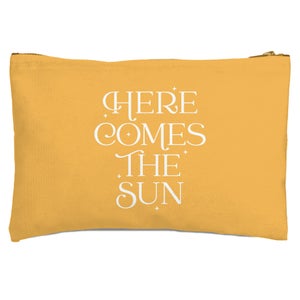 Here Comes The Sun Zipped Pouch