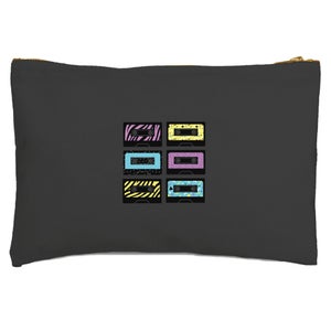 Cassette Graphic Zipped Pouch