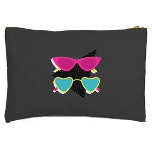Sunglasses Graphic Zipped Pouch