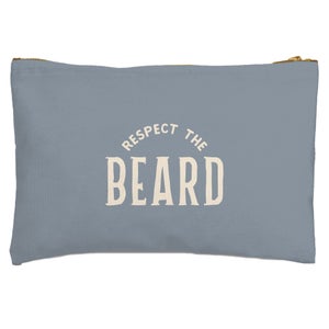 Respect The Beard Zipped Pouch