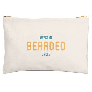 Awesome Bearded Uncle Zipped Pouch