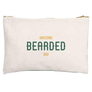 Awesome Bearded Dad Zipped Pouch