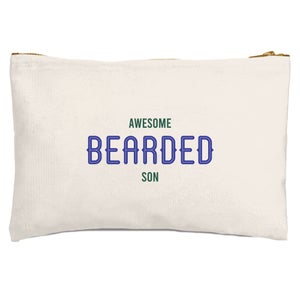 Awesome Bearded Son Zipped Pouch