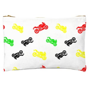 Motorbikes Zipped Pouch