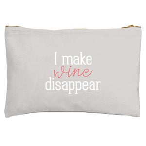 I Make Wine Disappear Zipped Pouch