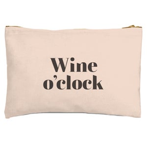 Wine O'Clock Zipped Pouch
