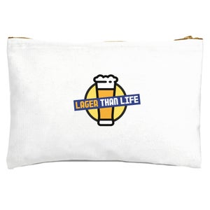 Lager Than Life Zipped Pouch