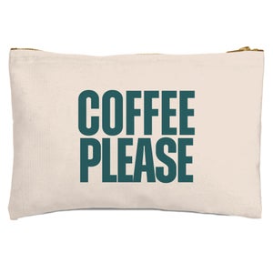 Coffee Please Zipped Pouch
