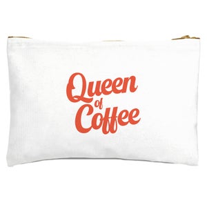 Queen Of Coffee Zipped Pouch