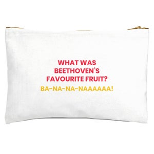 Beethoven's Favourite Fruit Zipped Pouch