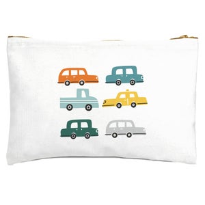 Colourful Cars Zipped Pouch