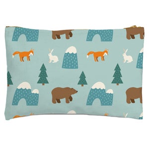 Forest Animals Zipped Pouch