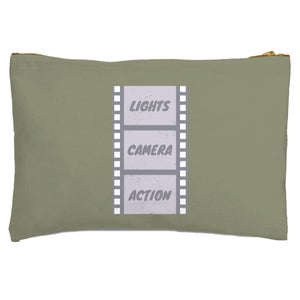 Lights Camera Action Zipped Pouch