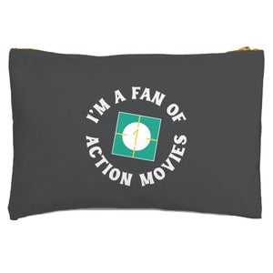 I'm A Fan Of Action Movies Zipped Pouch