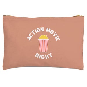 Action Movie Night Zipped Pouch